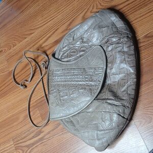 FIFTH AVENUE‎ HANDBAG TAN SHOULDER STRAP VINTAGE LEATHER